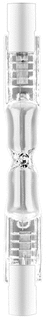 Sylvania Hoogvolt halogeenlamp z reflector 48W 2900K R7s DE 78MM ECO 230V R7S