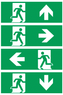 Prolumia LED Pro-Portal LED Noodverlichting pictogram