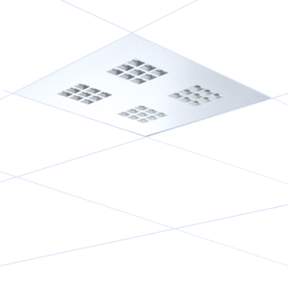 Performance in lighting AMIGO 36 LED Downlight 25W 3573lm 4000K
