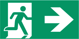 Eaton Blessing LED Noodverlichting pictogram