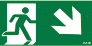 Eaton Blessing CrystalWay LED Noodverlichting pictogram