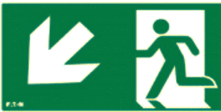 Eaton Blessing CrystalWay LED Noodverlichting pictogram