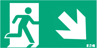 Eaton Blessing CrystalWay LED Noodverlichting pictogram