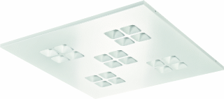 Norton CUBIQ-I WIT LED Paneel 60x60cm 20W 3000lm 4000K foto 1