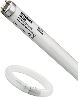 Sylvania Blacklight UV-lamp 20W G13 foto 1