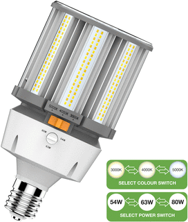 Bailey LED-lamp 54-80W 7300-11600lm 3000-5000K E40