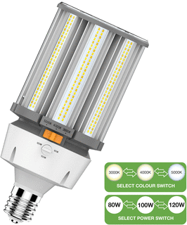Bailey LED-lamp 80-120W 10800-17400lm 3000-5000K E40 foto 1