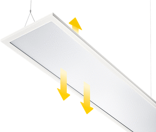 Norton LPS-P D/I LED Paneel 30x120cm 33W 3800lm 4000K LPS-P 3800L DAL ND foto 1