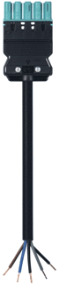 Wieland GST18i5 Patchkabel inst.bare gebouwinstall.