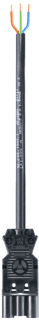 Wieland GST18i3 Patchkabel inst.bare gebouwinstall. foto 1