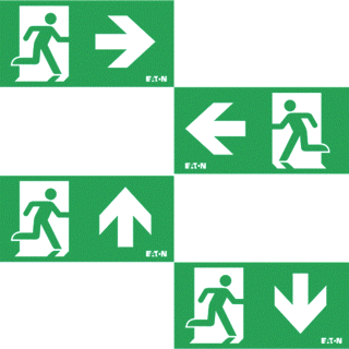 Eaton Blessing NexiTech LED Noodverlichting pictogram foto 1