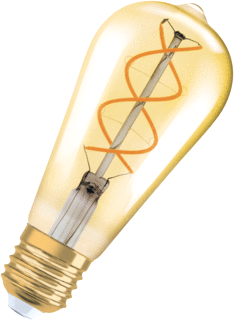 Ledvance LED-lamp 4W 300lm 2000K E27 foto 1