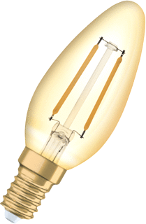 Ledvance LED-lamp 2.5W 220lm 2400K E14