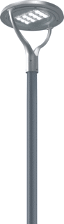 RZB RZB Gonia LED Straat- en pleinverlichtingsarm. 45W 4050lm 4000K