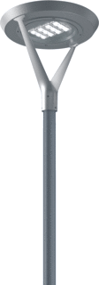 RZB RZB Laruta LED Straat- en pleinverlichtingsarm. 45W 3950lm 4000K