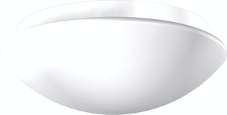 RZB RZB Flat Polymero IP44 PMMA LED Plafond- en wandarmatuur 12W 1250lm 3000K