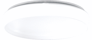 RZB Flat Polymero Kreis Slim LED Plafond- en wandarmatuur 12W 1150lm 3000K foto 1