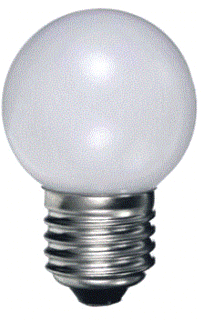 Duralamp LED-lamp 0.7W 40lm 2700K E27