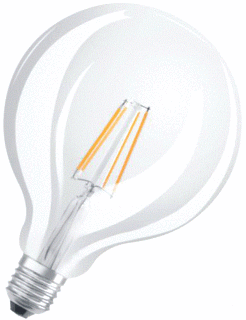 Osram Retrofit LED-lamp 4W 470lm 2700K E27 foto 1