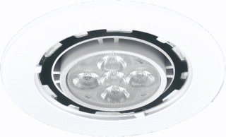 Fosnova Sirio LED Downlight 6W 500lm 3000K foto 1