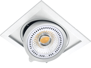 Fosnova Shop LED Downlight 20W 2000lm 3000K foto 1