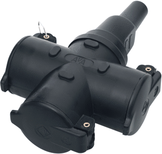Kalthoff LED Koppelcontactstop (geaard) foto 1