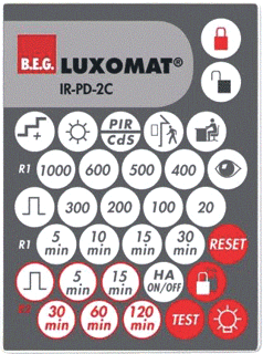 BEG Luxomat Toebeh./onderdelen bewegingssensor