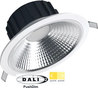 Megaman MILENA LED Inbouwspot 27W 2700lm 3000-4000K foto 1