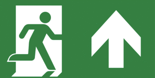 Van Lien Alulux LED Noodverlichting pictogram
