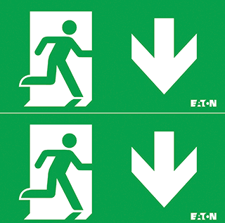 Eaton Blessing NexiTech LED Noodverlichting pictogram