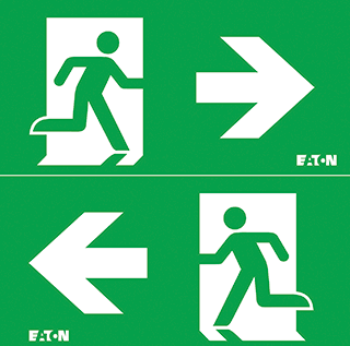 Eaton Blessing NexiTech LED Noodverlichting pictogram
