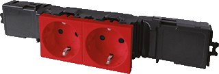 Legrand VAN GEEL Contactdooscombinatie