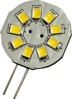 Bailey Compact LED-lamp 1.2W 130lm 3000K G4