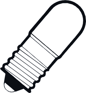 Orbitec Miniatuur schroef lamp Indicatie- en signaleringslamp 3W E10