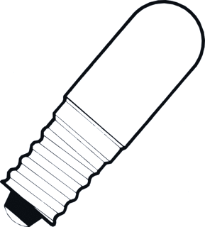 Orbitec Orbitec Miniatuur schroef lamp Indicatie- en signaleringslamp 5W E14