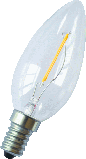 Bailey LED-lamp 1W 120lm 2700K E14