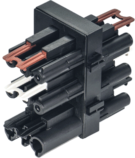 Wieland GST18i3 LED Comp. verd. insteekb. gebouwinstal.