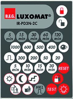 BEG BEG Luxomat Toebeh./onderdelen bewegingssensor