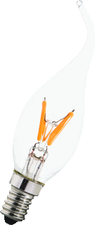 Bailey Wave LED-lamp 3W 220lm 2200K E14 foto 1