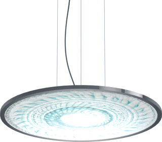 RZB Sidelite Round FerroMurano LED Pendelarmatuur 51W 4550lm 3000K foto 1