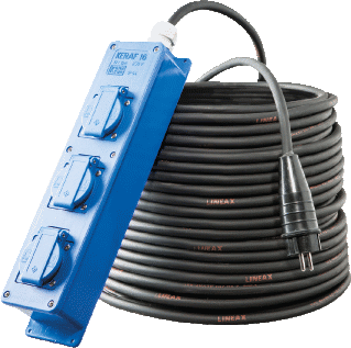 Keraf 16 Contactdooscombinatie