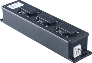 Keraf Stagebox Contactdooscombinatie