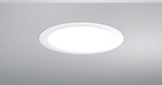 RZB RZB Toledo Flat LED Downlight 22W 2150lm 3000K