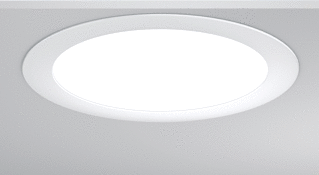RZB RZB Toledo Flat LED Downlight 22W 2250lm 4000K
