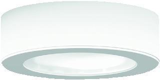 RZB RZB Toledo Flat LED Opbouw Downlight 7.7W 780lm 3000K