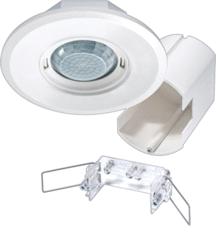ESYLUX Flat Round LED Bewegingsschakelaar (compleet)