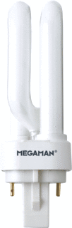Megaman Zenia Spaarlamp 10W 600lm 3000K G24d-1 foto 1