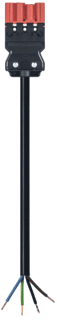 Wieland GST18i4 Patchkabel inst.bare gebouwinstall.