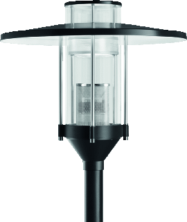 Trilux 9821 LED Straat- en pleinverlichtingsarm. 18W 1200lm 4000K foto 1