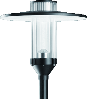 Trilux 9821 LED Straat- en pleinverlichtingsarm. 20W 2200lm 4000K 3G1S foto 1